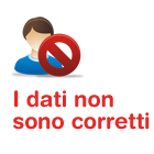 I dati non sono corretti